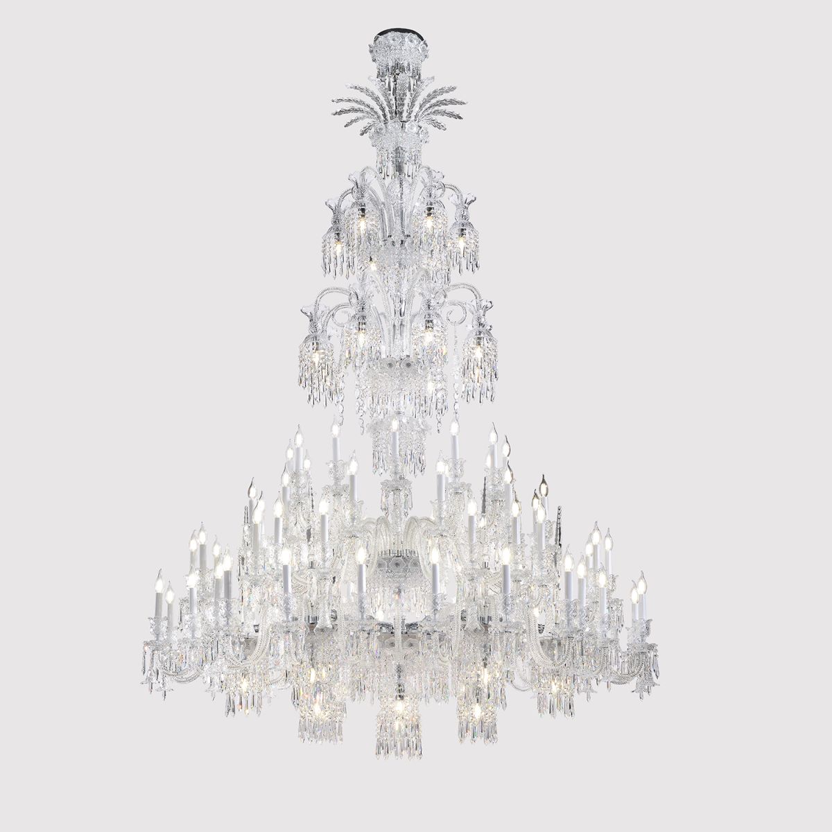 Подвесная люстра Crystal Lux VERSAILLES SP93 CHROME