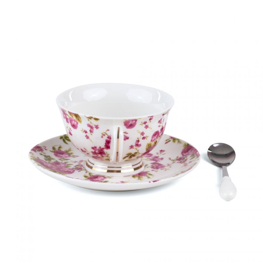 Блюдце с чашкой Lady Tarin Rose Vesta Seletti Guiltless 9977