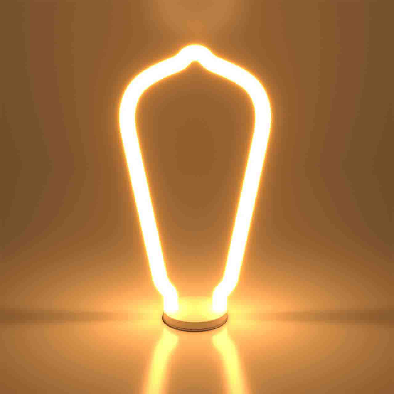 Лампа светодиодная филаментная Elektrostandard E27 4W 2700K прозрачная 4690389147043 в #REGION_NAME_DECLINE_PP#