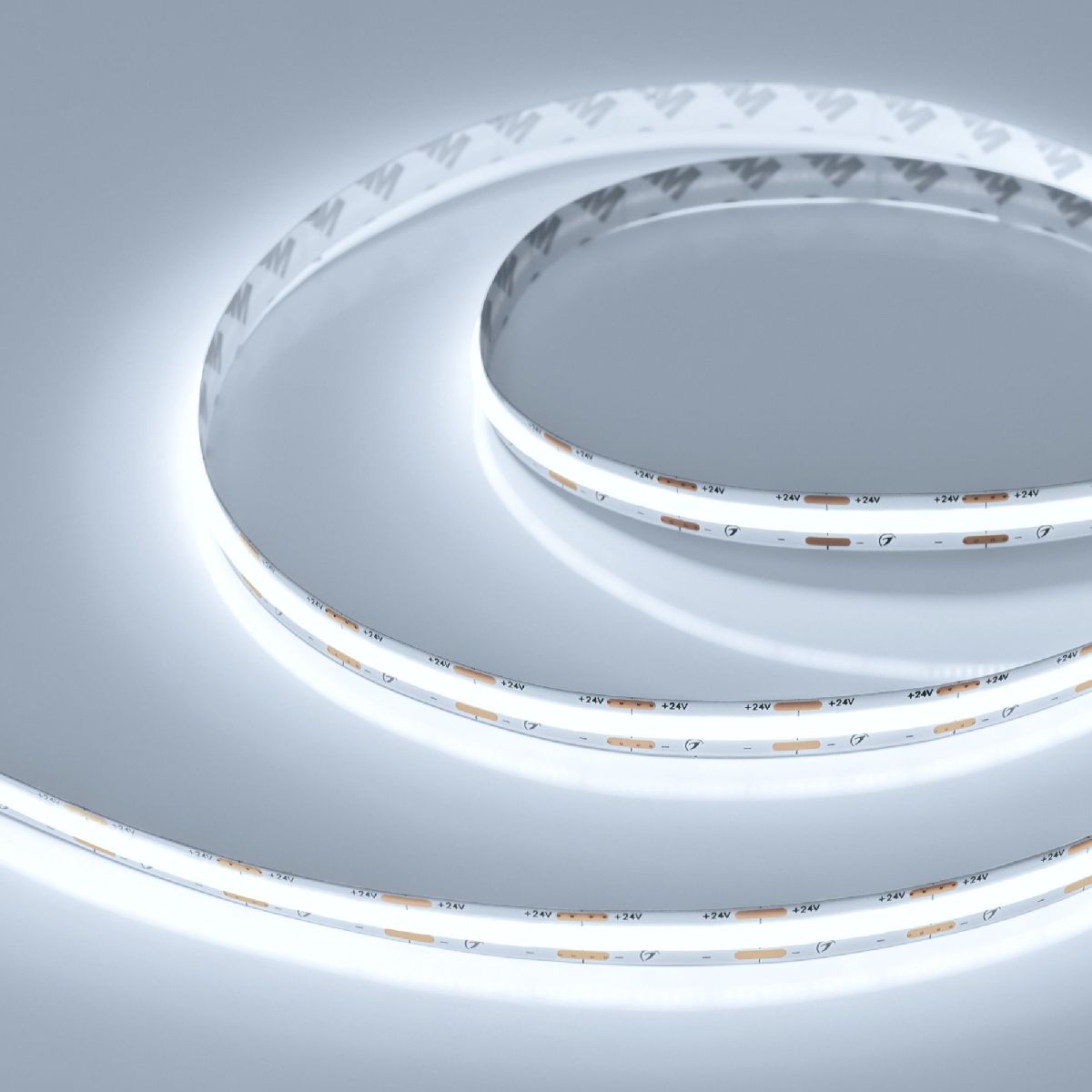 Светодиодная лента Arlight COB-X560-10mm 24V White6000 (9.6 W/m, IP20, 10m) 049058