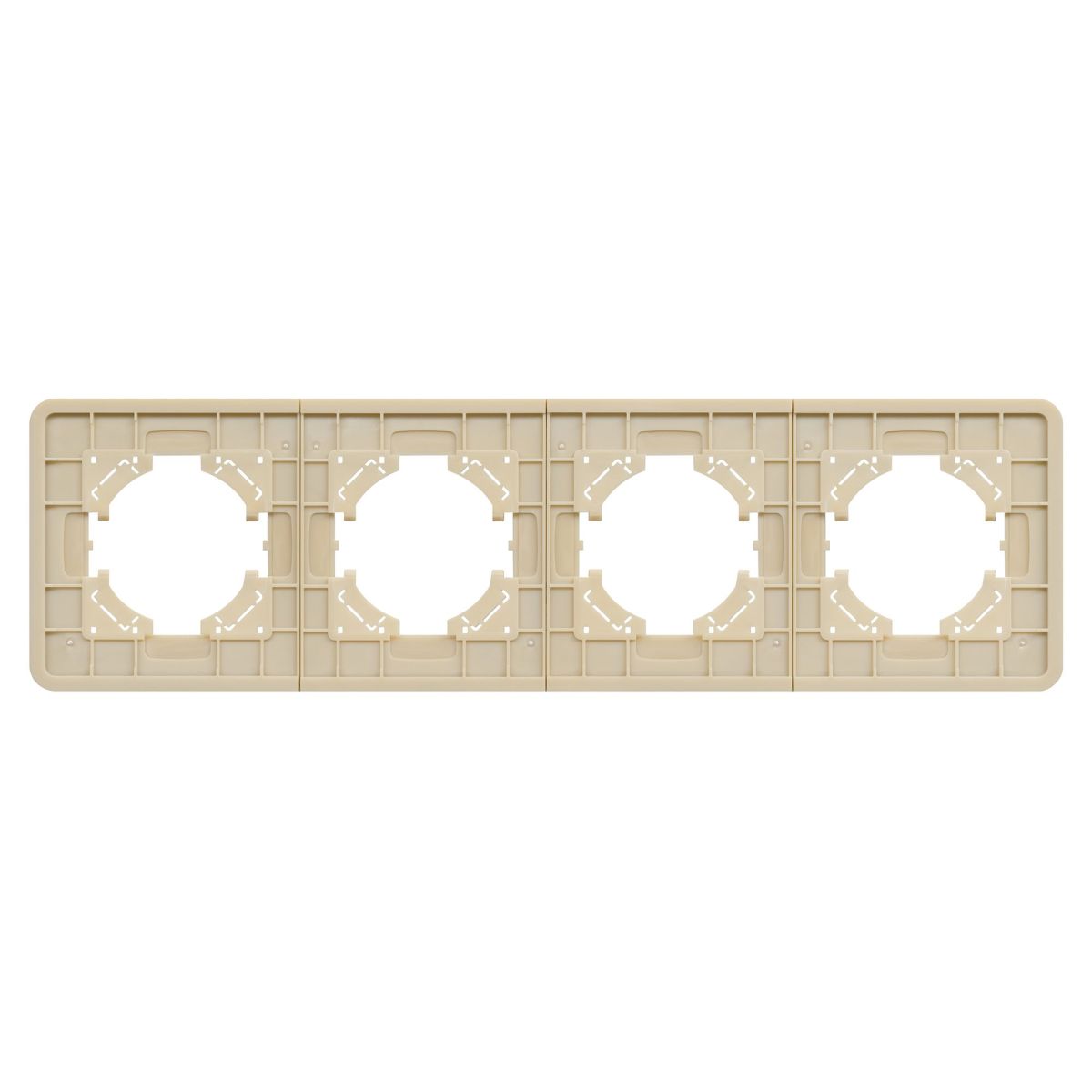 Рамка на 4 поста стеклянная Arlight FRM-OMALI-GS-4-GD 049703