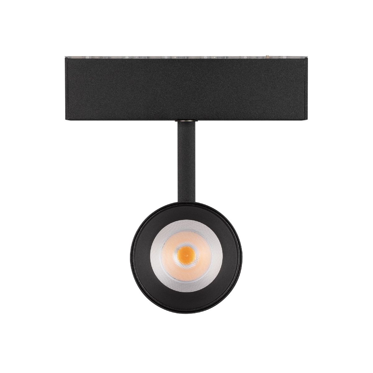 Трековый магнитный светильник Arlight MAG-SPOT-45-R65-18W Warm3000 (BK, 36 deg, 24V, DALI) 046595