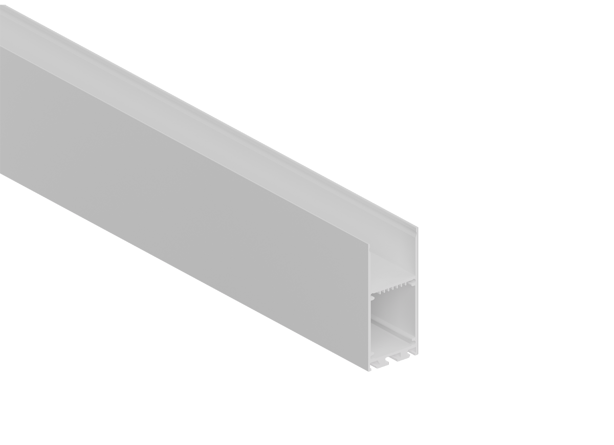 Накладной алюминиевый профиль Donel DN18515RAL9003