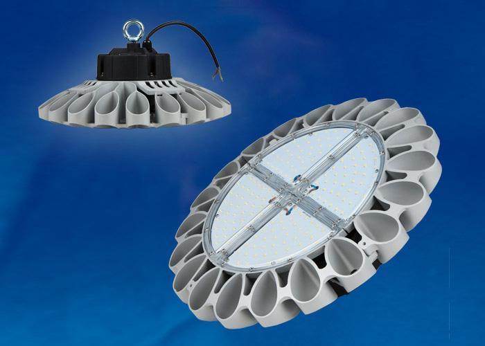 Подвесной светодиодный светильник (UL-00002054) Uniel ULY-U30C-100W/DW IP65 Silver