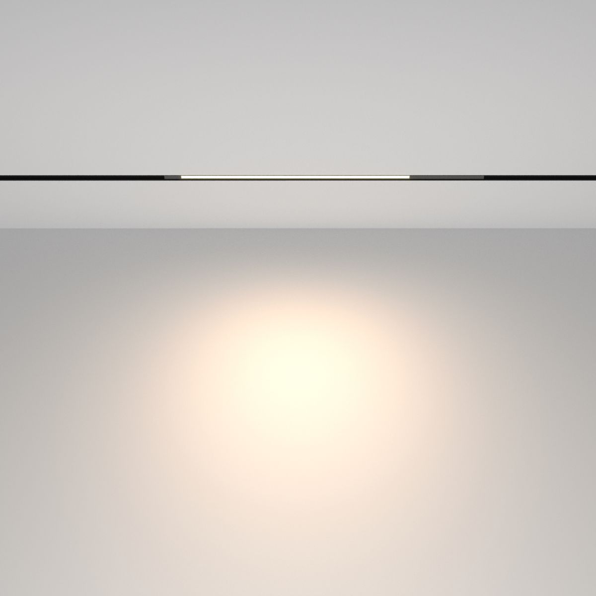 Трековый магнитный светильник для натяжного потолка Maytoni Technical Basis TR231-2-10W4K-B