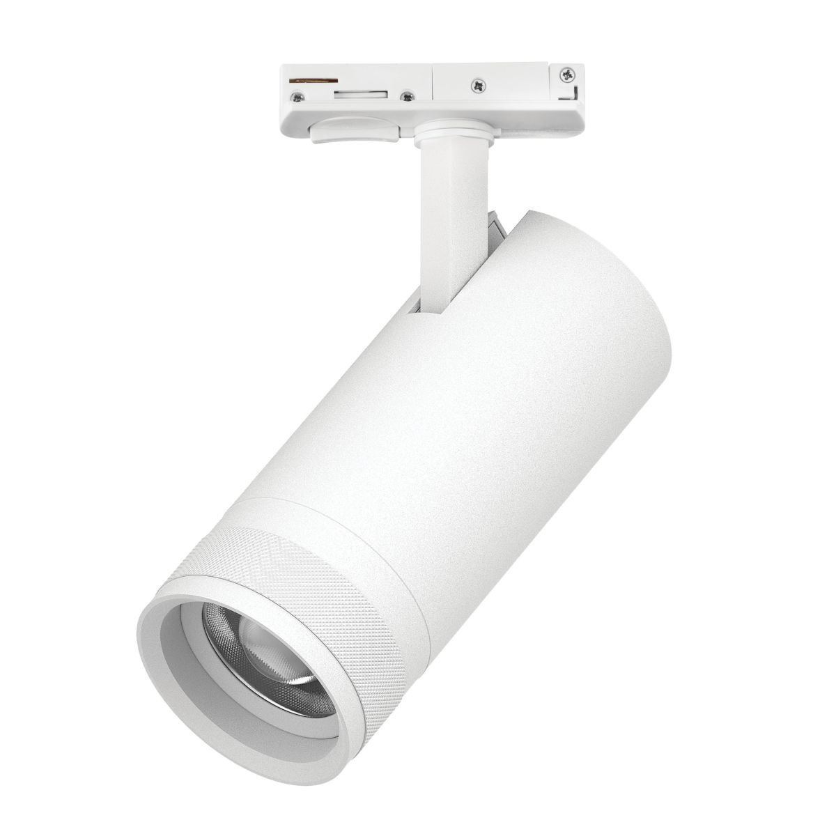 Трековый светильник для однофазного/трехфазного шинопровода Barra 20-55G с тонким адаптером Lightstar Canno Pro C4206SS