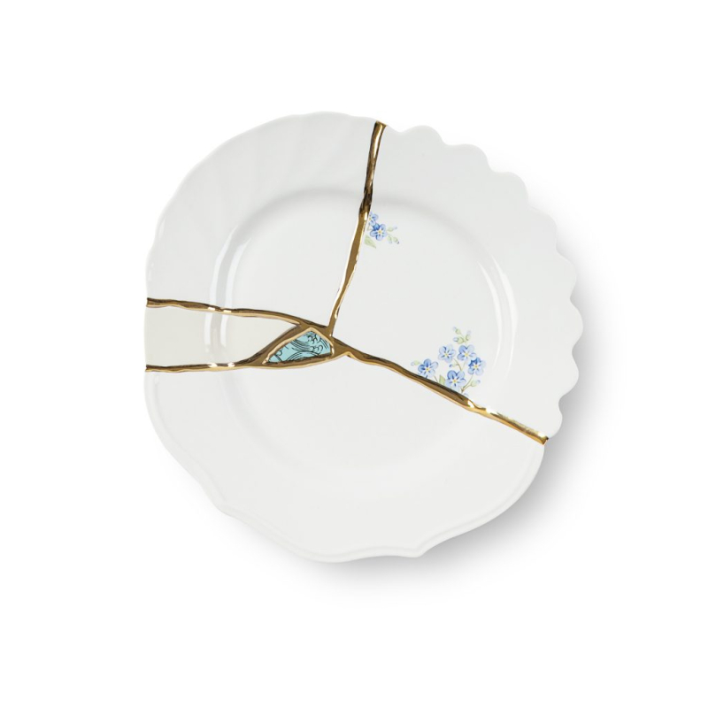 Десертная тарелка Seletti Kintsugi 09603