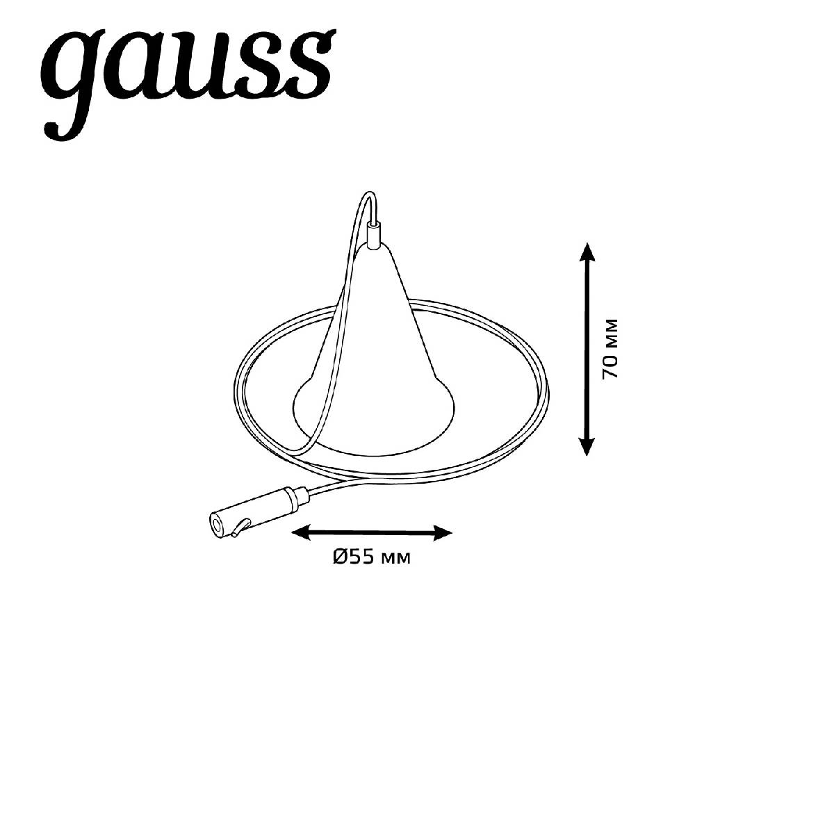 Подвесной комплект Gauss TR120