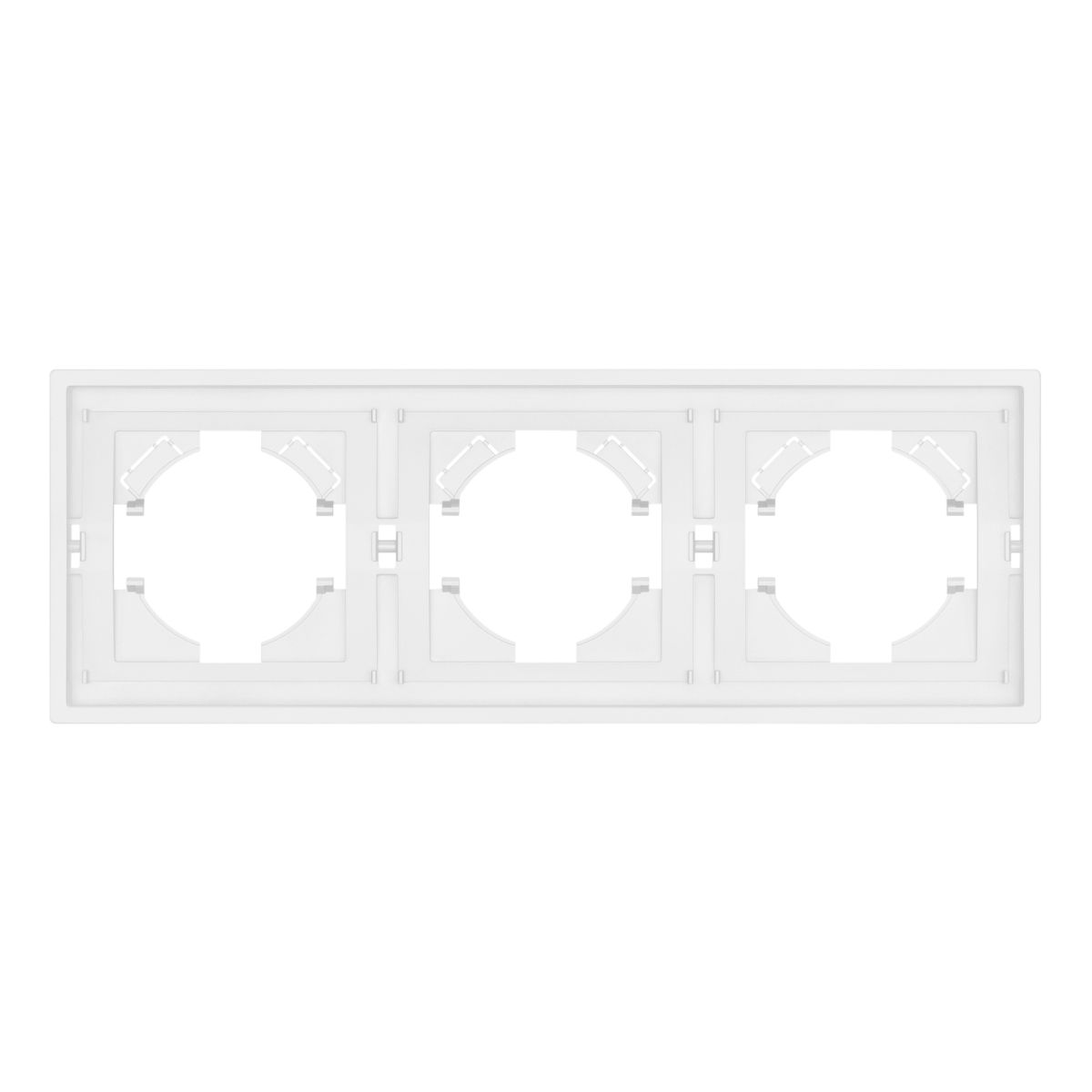 Рамка пластиковая на 3 поста Arlight FRM-TENDO-PL-3-WH 053843