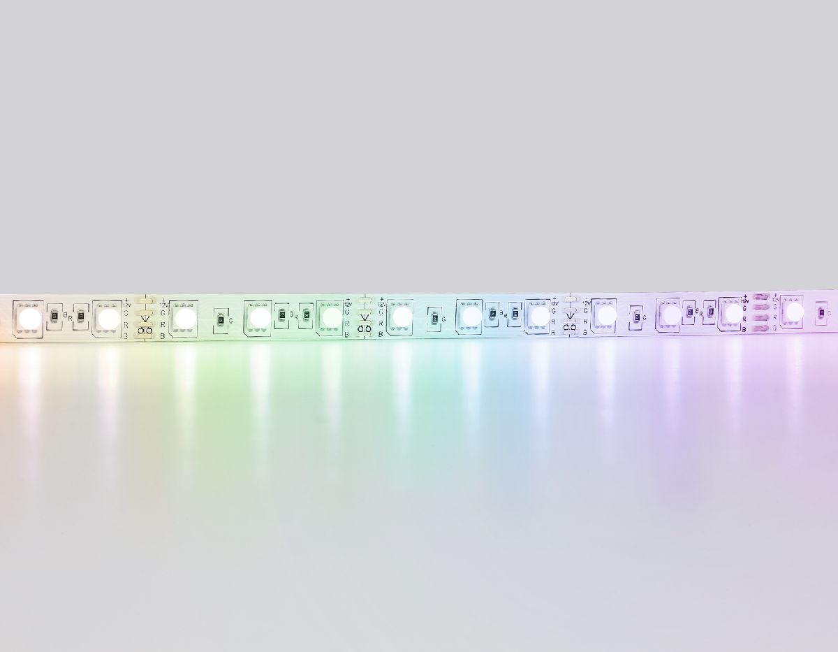 Светодиодная лента Ambrella Light LED Strip 12В 5050 14,4Вт/м RGB 5м IP20 GS2402