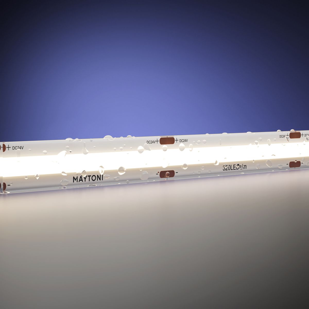 Светодиодная лента Maytoni Led Strip 24В COB 8Вт/м 4000К 5м IP 67 201302