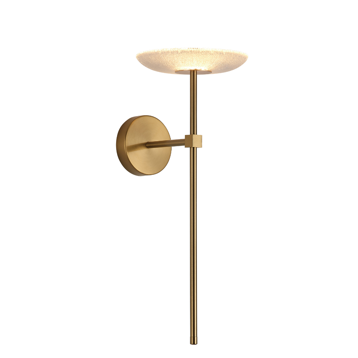 Бра Delight Collection Wall lamp OB2415-1C gold/clear