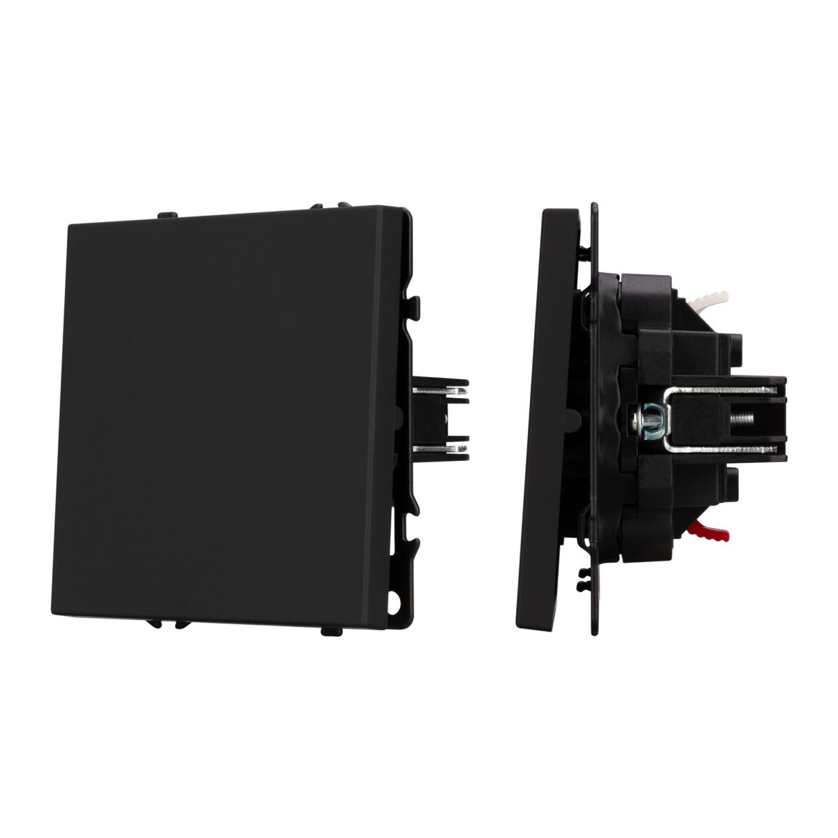 Выключатель 1 кл софт-тач черный оникс Arlight SWT-MK01-SFPL-BK (250V, 10A) 054243(1)