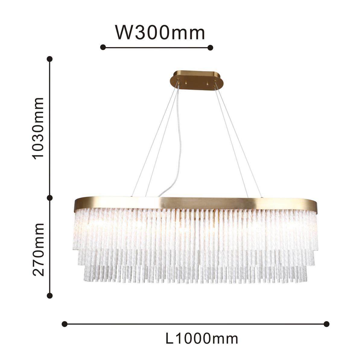 Подвесная люстра Favourite Bellinda 4189-14P