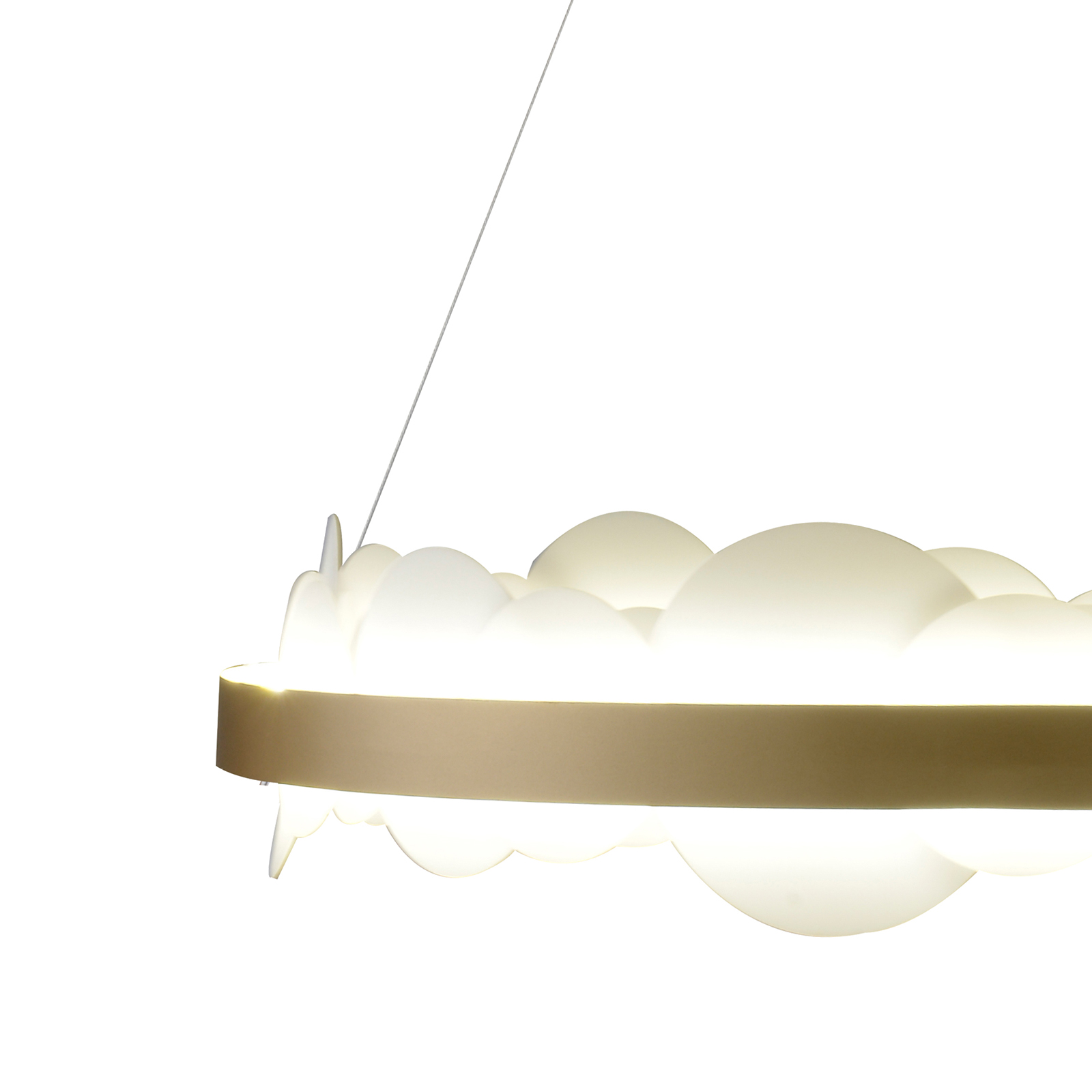 Подвесная люстра Natali Kovaltseva LED LAMPS 81361 GOLD в #REGION_NAME_DECLINE_PP#