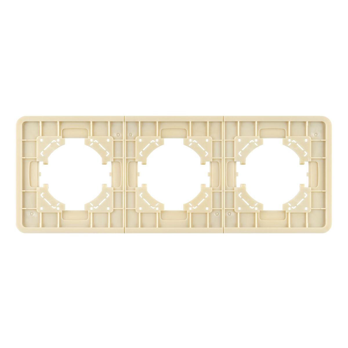 Рамка на 3 поста стеклянная Arlight FRM-OMALI-GS-3-GD 049699