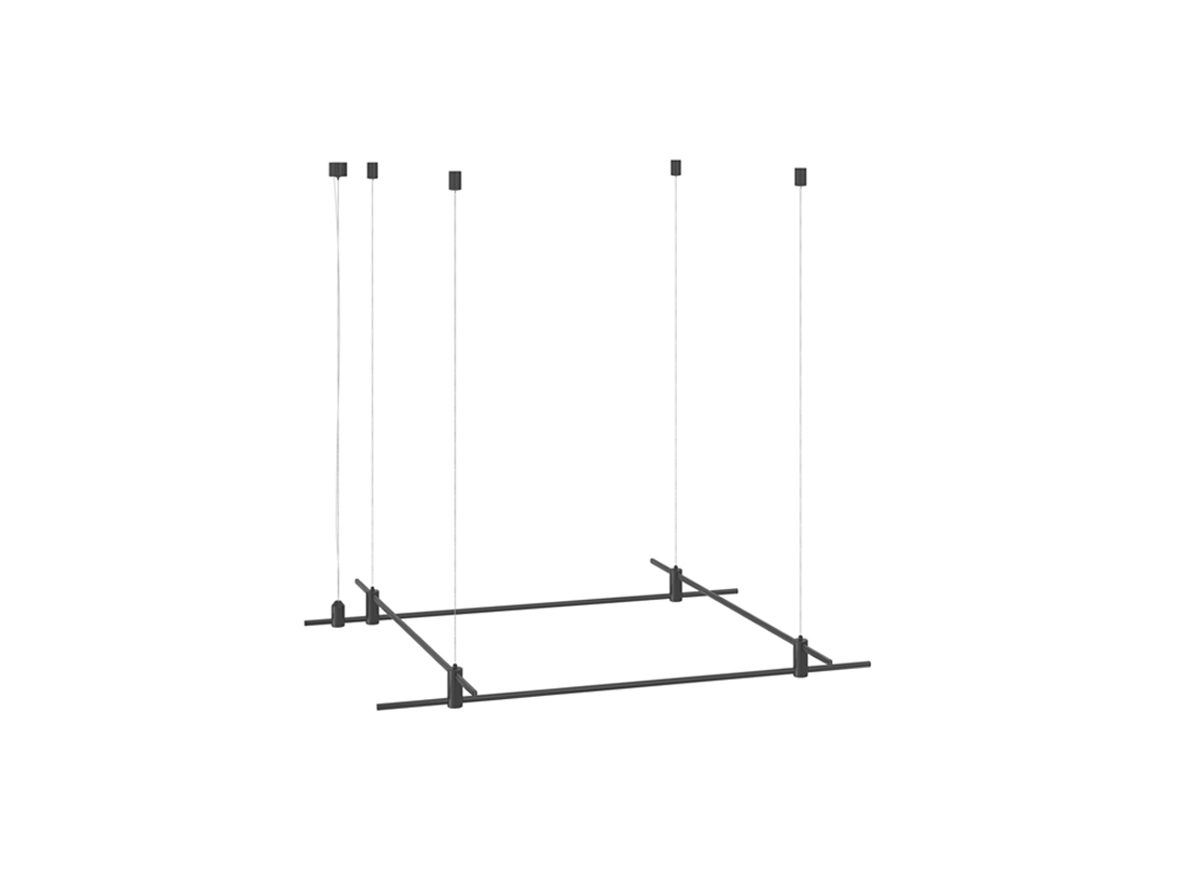 Основание для модульных светильников Donolux Code 1.2 DL20225L1000x1000C Black