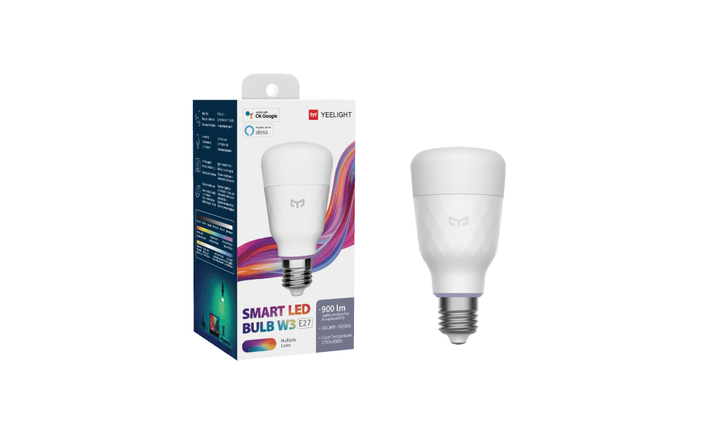 Умная светодиодная лампа Yeelight Smart LED Bulb W3(Multiple color) E27 8W 1700/6500K YLDP005