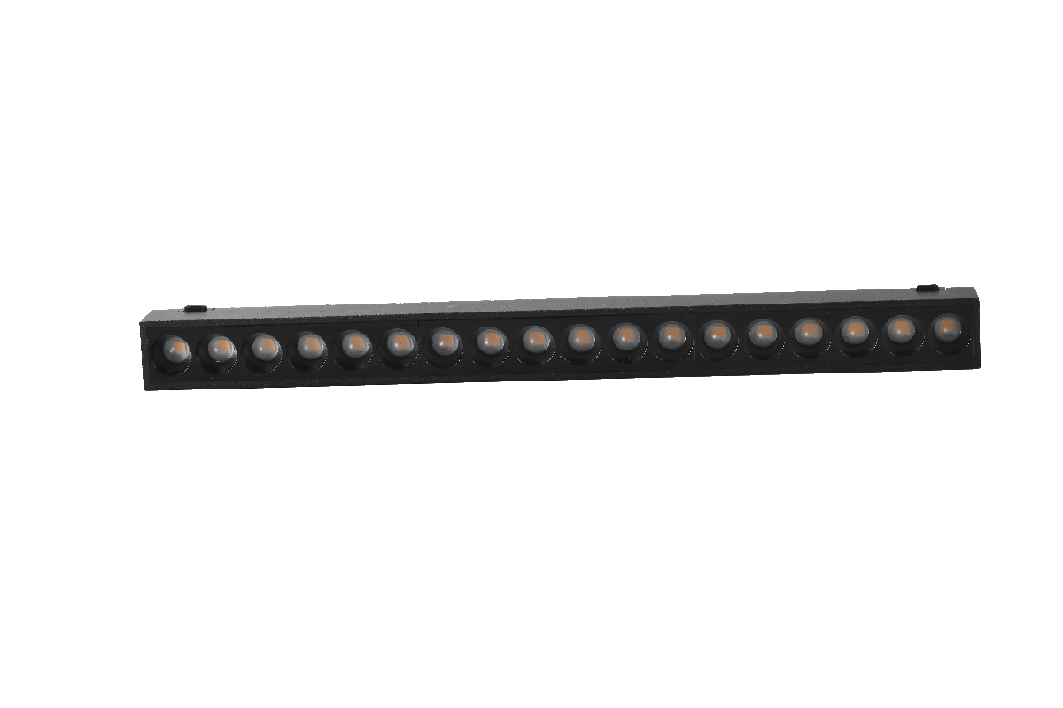 Трековый магнитный светильник iLedex Vision SMART 4825-039-L293-18W-36DG-BK