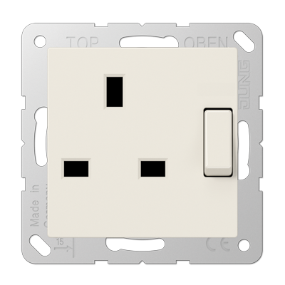 Розетка британского стандарта с выключателем Jung A3171