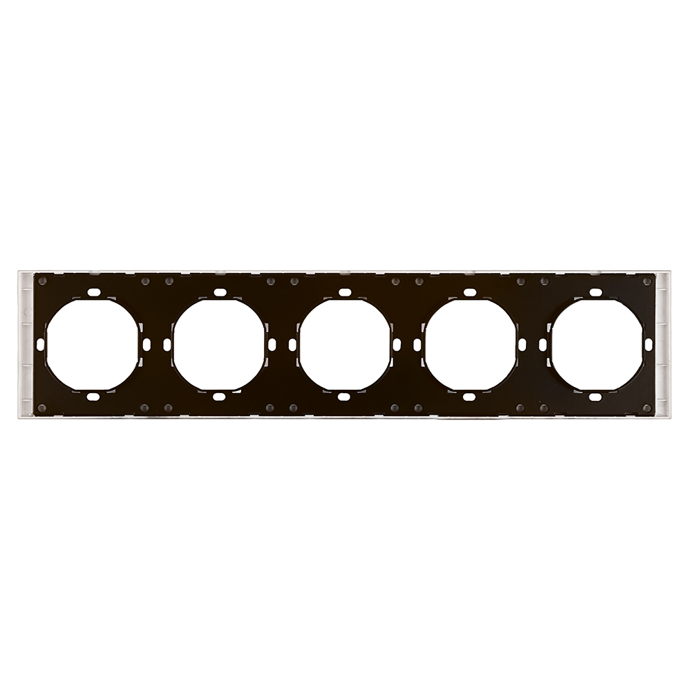 Рамка 5-местная Stekker Мия PFR00-3005-08 пудровый жемчуг 50490