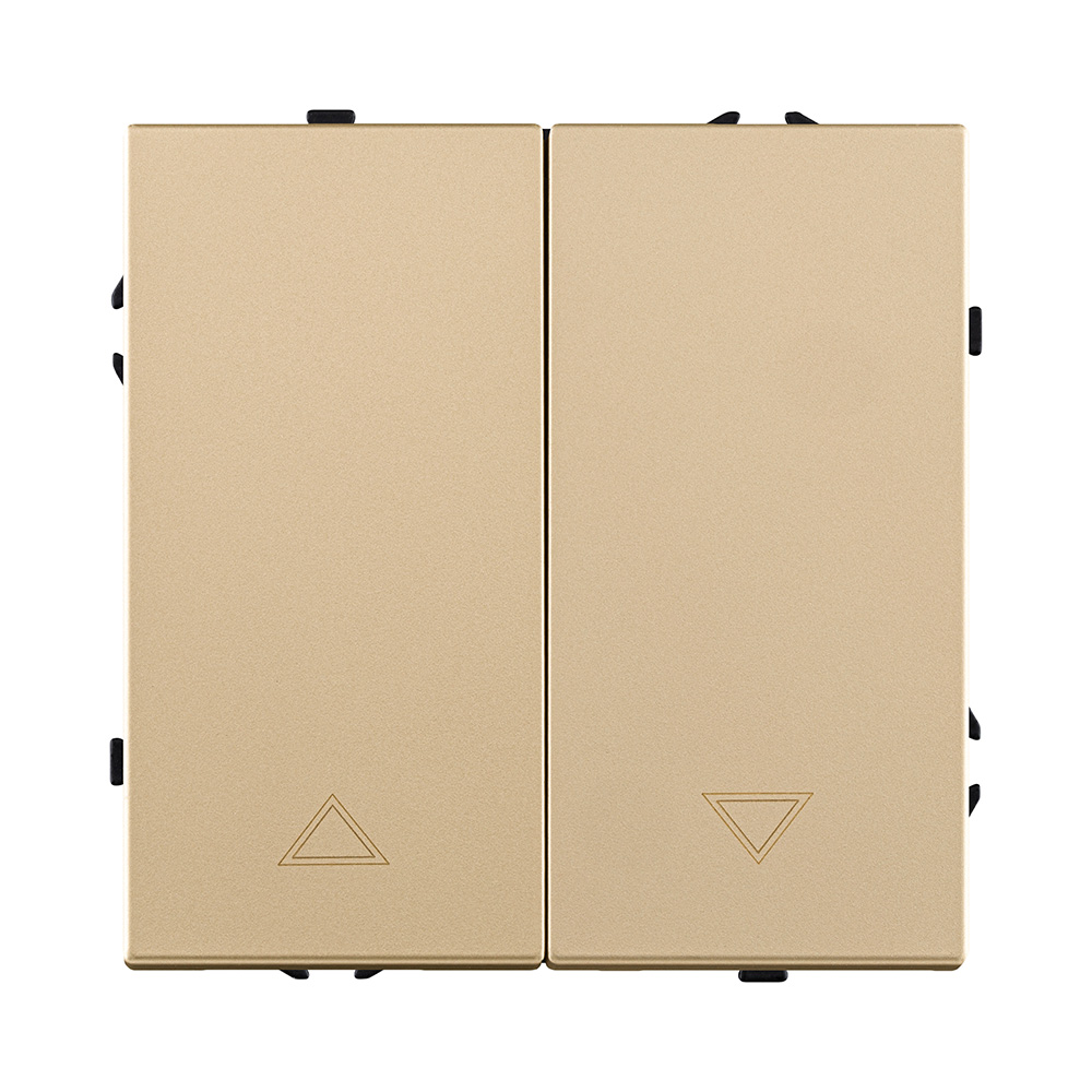 Механизм управления жалюзи 2-клавишный, золотой Kollinger Eclipse EC-013GD