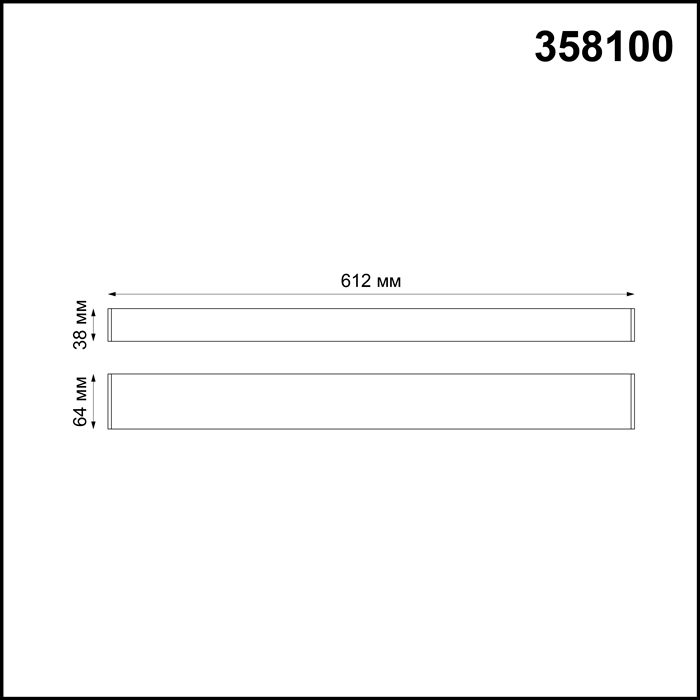 Накладной светильник Novotech 358100
