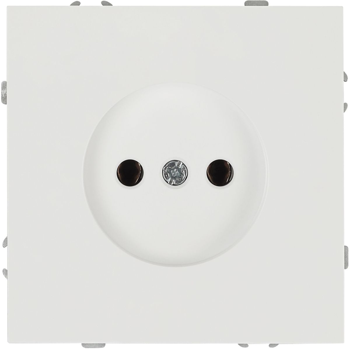 Розетка ЭРА Galaxy 15-2106-01 без заземления 2P 16А-250В IP20 белый Б0071689