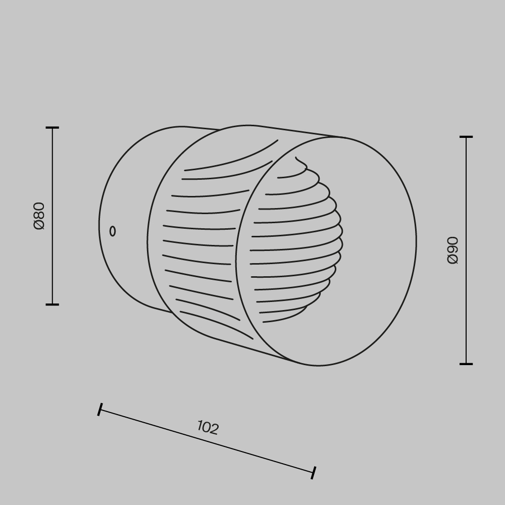 Настенный светильник Maytoni Sacramento MOD480WL-L6BS3K