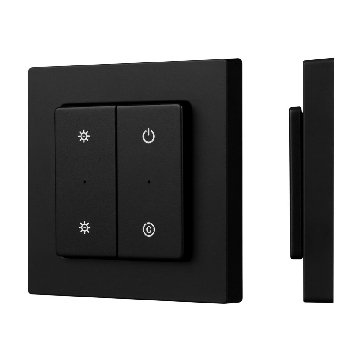 Кнопочная панель Arlight SMART-RF-801-22-MULTI черная, квадрат. (3V, пластик, 2.4G) (IARL, IP20 Пластик) 063313