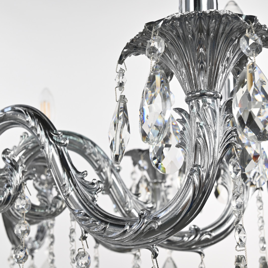 Подвесная люстра Bohemia Ivele Crystal AL79101/10/250 B Ni