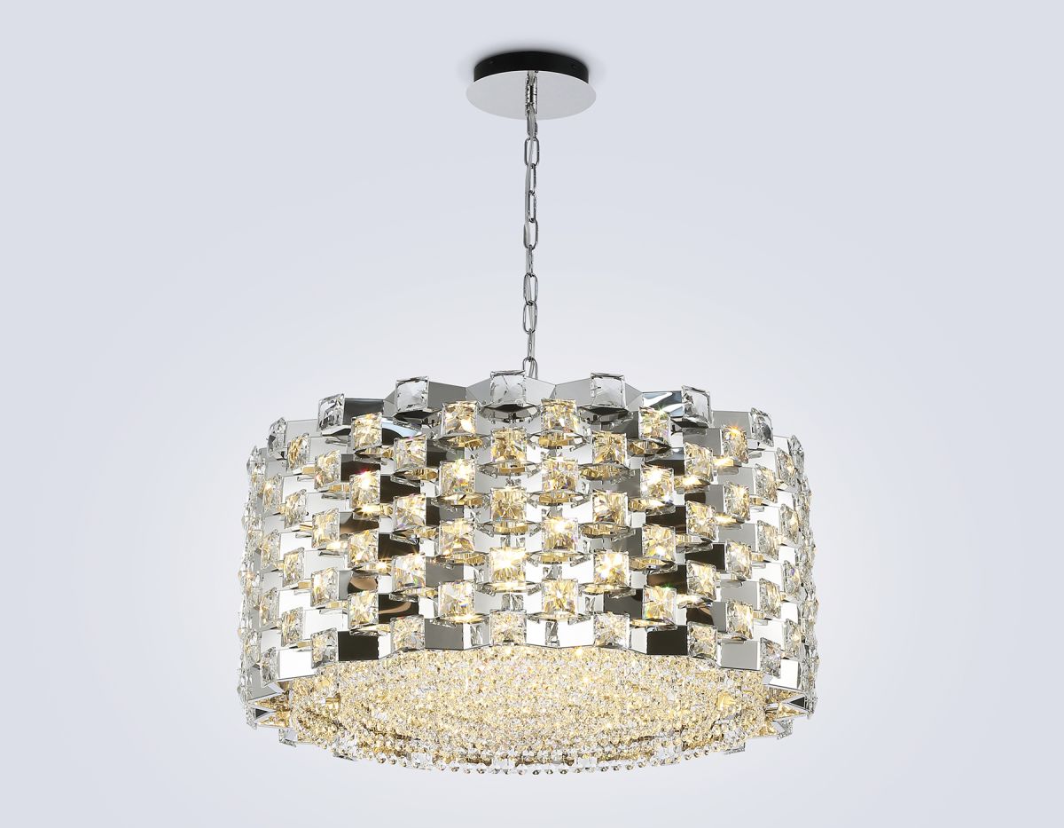 Подвесная люстра Ambrella Light High Light Crystal LH41006