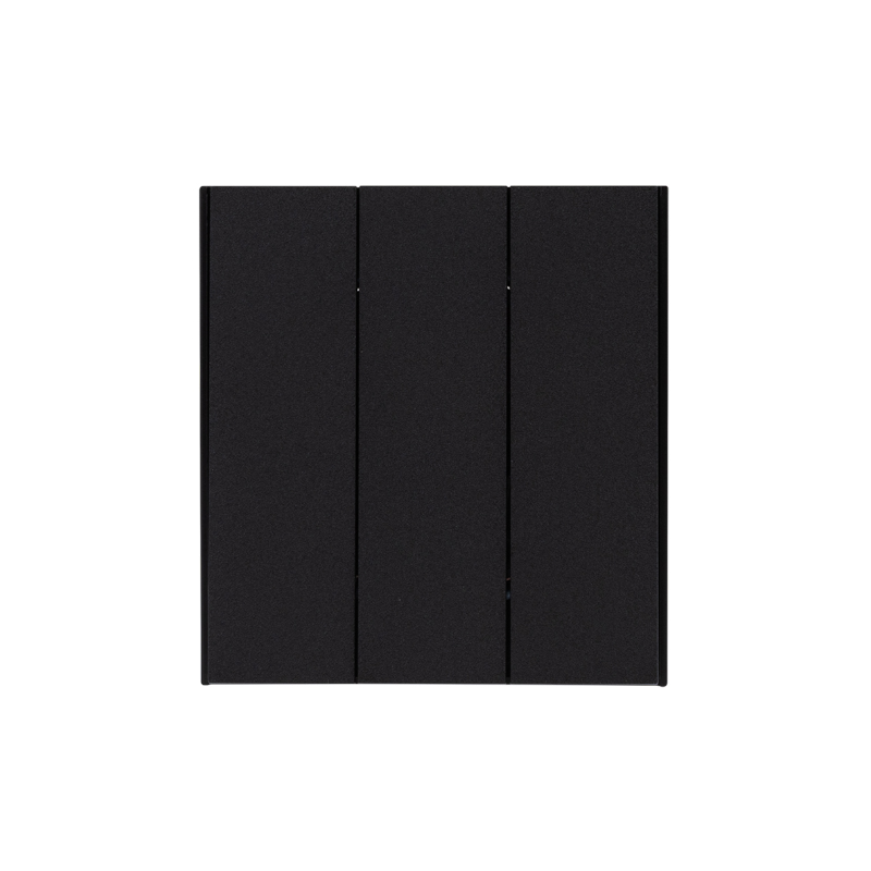 Выключатель STRONG 3 кл 10А с/у антрацит KRANZ KR-78-0707-5