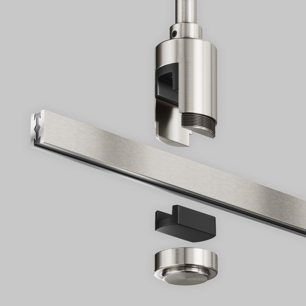 Крепление потолочное с вводом питания Maytoni Flarity TRA156C-B1-PT