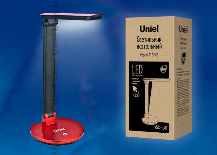 Настольная лампа (07538) Uniel TLD-511 Pearl/LED/550Lm/4500K