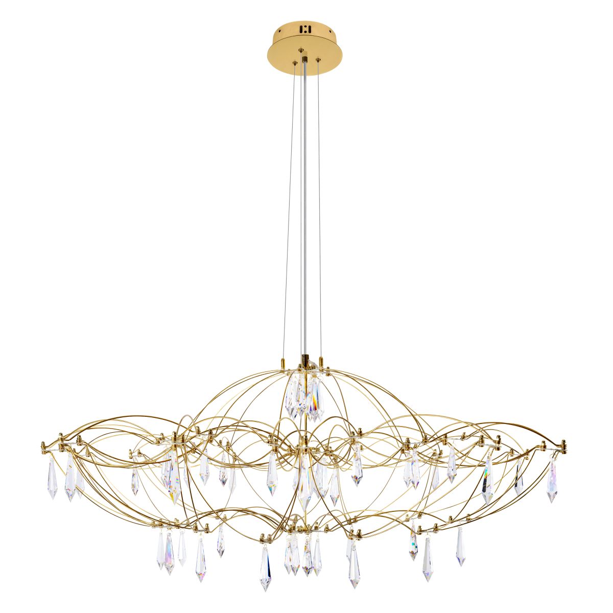 Подвесная люстра Loft IT Mira 10586/900 Gold Asfour