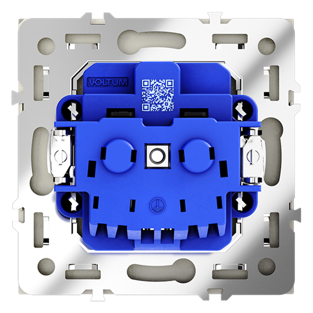 Розетка со шторками Voltum S70 VLS040204