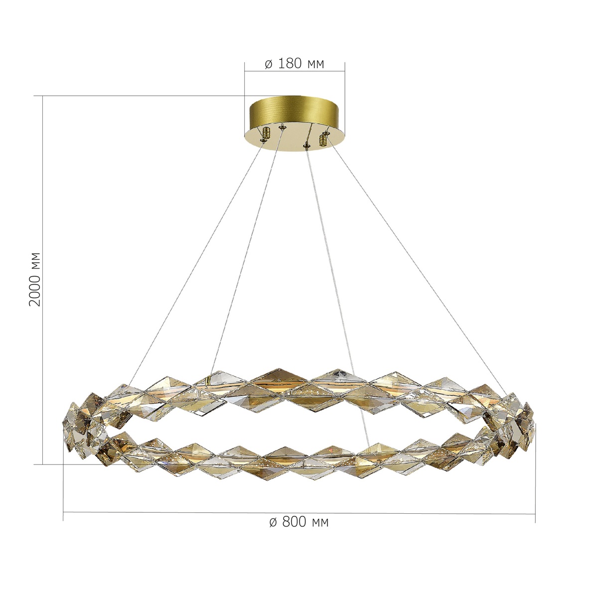 Подвесная люстра ST Luce Diamanta SL6009.213.01