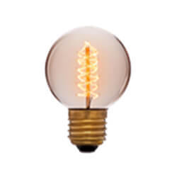Лампа накаливания Sun Lumen E27 25W золотой 053-648