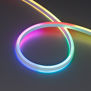 Светодиодная лента герметичная Arlight WAVE-SIDE-DOUBLE-BA168-16x15mm 24V RGBW-Day (15 W/m, IP67, 5m, wire x1) (Вывод боковой) 059737