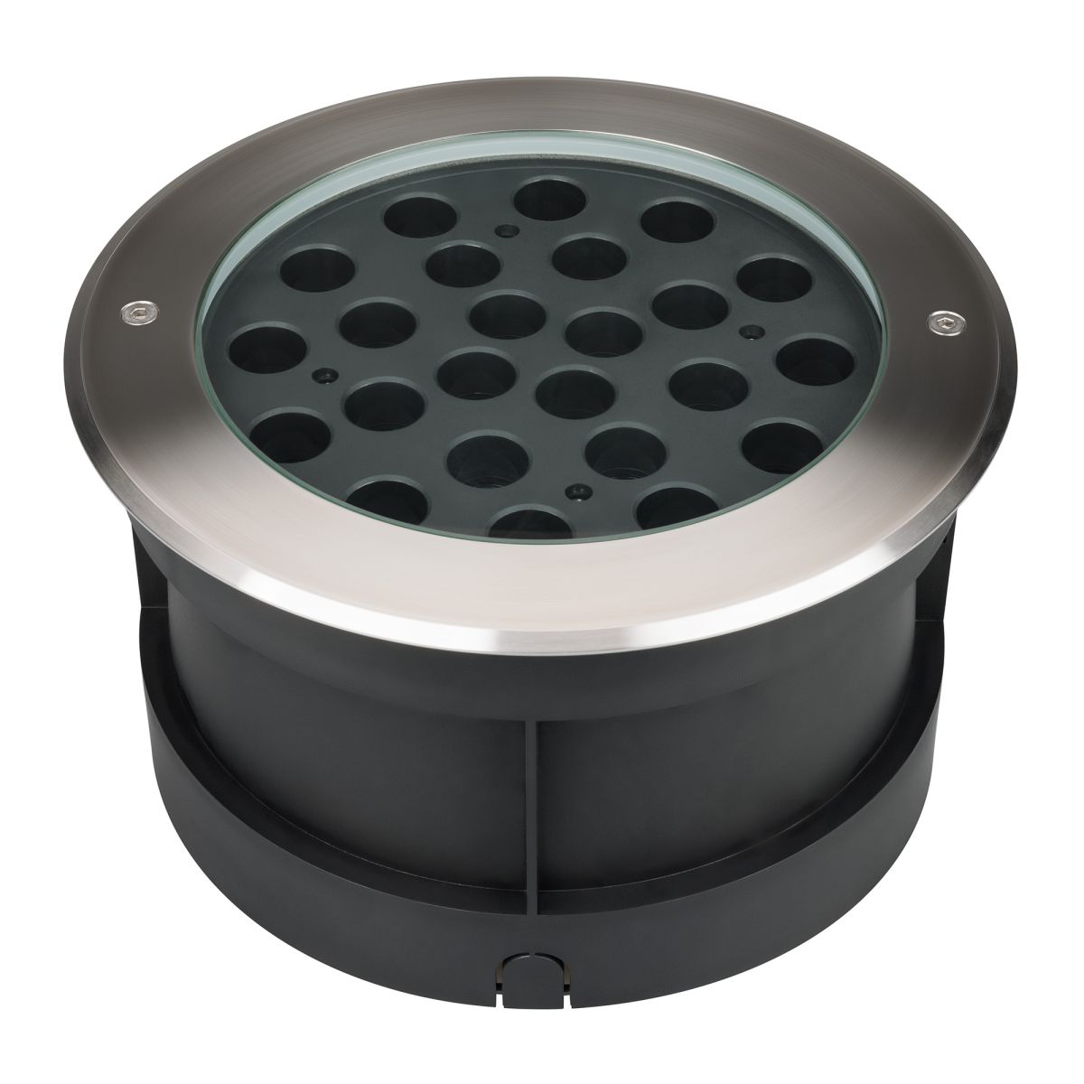 Ландшафтный светильник Arlight LTD-DAFNA-GROUND-R260-48W Warm3000 (SL, 45 deg, 230V) (IP67 Металл) 061289