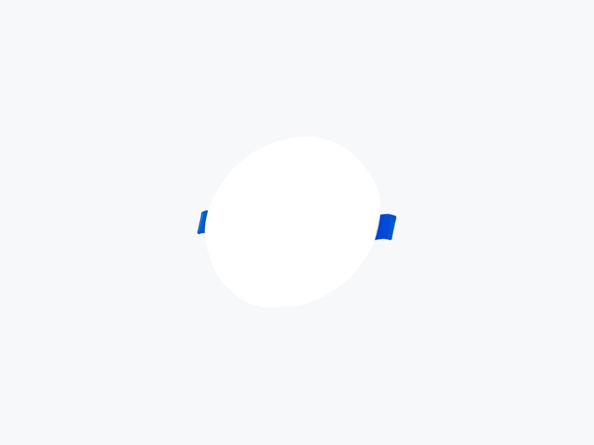 Встраиваемый светильник LEDS POWER 18Вт 4000К круглый, серия FRAME 008578