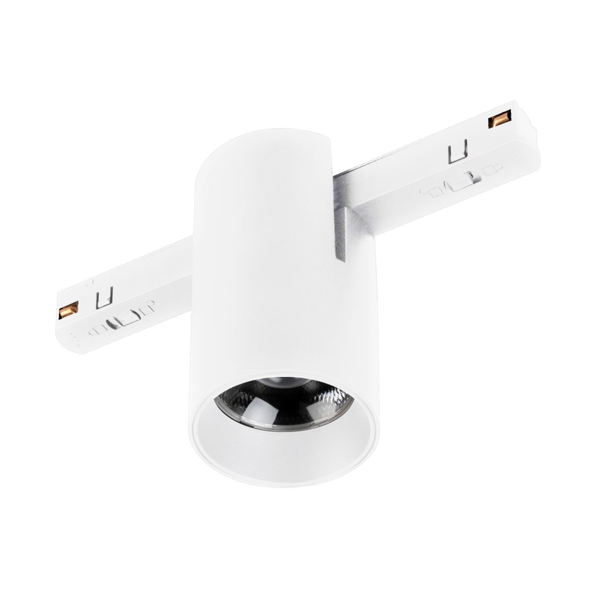 Трековый магнитный светильник на потолок Arlight MAG-ORIENT-AXIO-R60-10W Day4000 (WH, 24 deg, 48V) (IP20 Металл) 059254