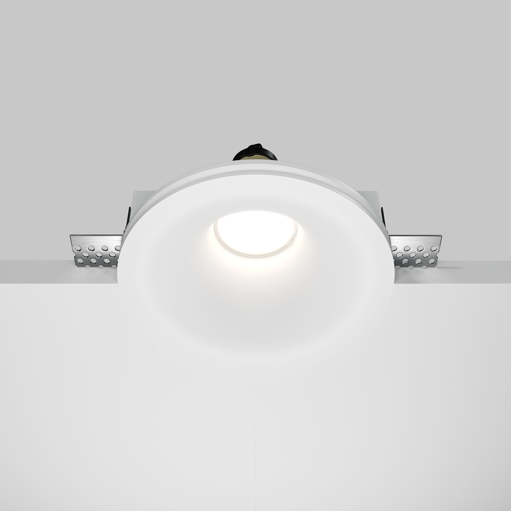 Встраиваемый светильник Maytoni Technical Downlight Gyps Modern DL002-1-01-W-1