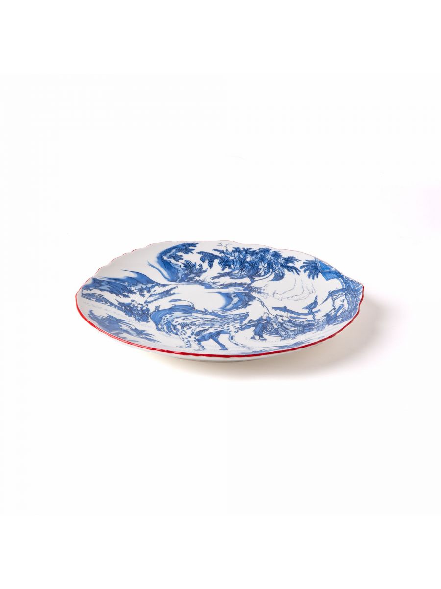 Тарелка Blue Chinoiserie Seletti Classics on Acid 11203