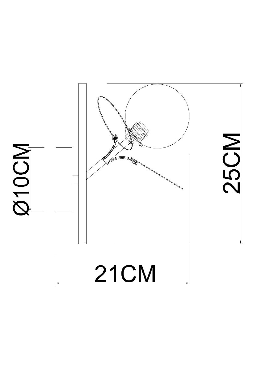 Бра Arte Lamp Peacock A1369AP-1GY УЦ