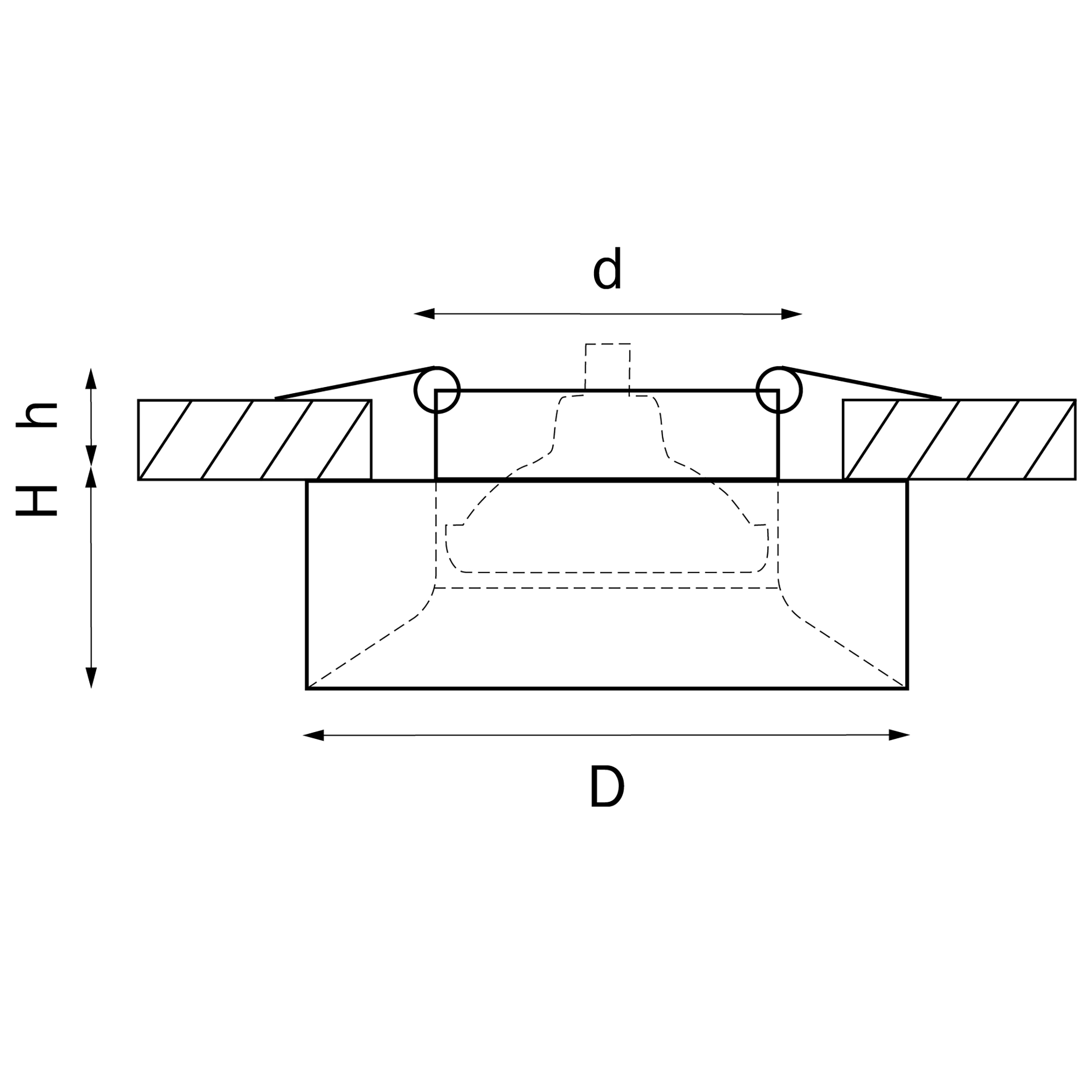 Встраиваемый светильник Lightstar Levigo L01002027 (010020+510027)