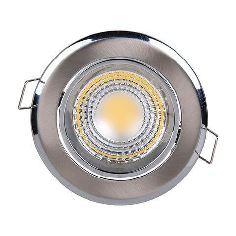 Встраиваемый светодиодный светильник Horoz 3W 4200K матовый хром 016-008-0003 (HL698L) HRZ01000607
