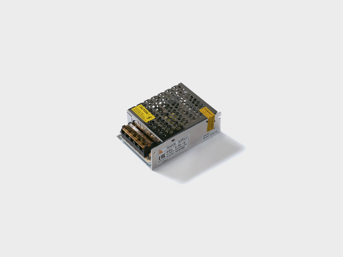 Блок питания SWG Standard 60Вт DC12В 5А IP20 S-60-12 00000000142