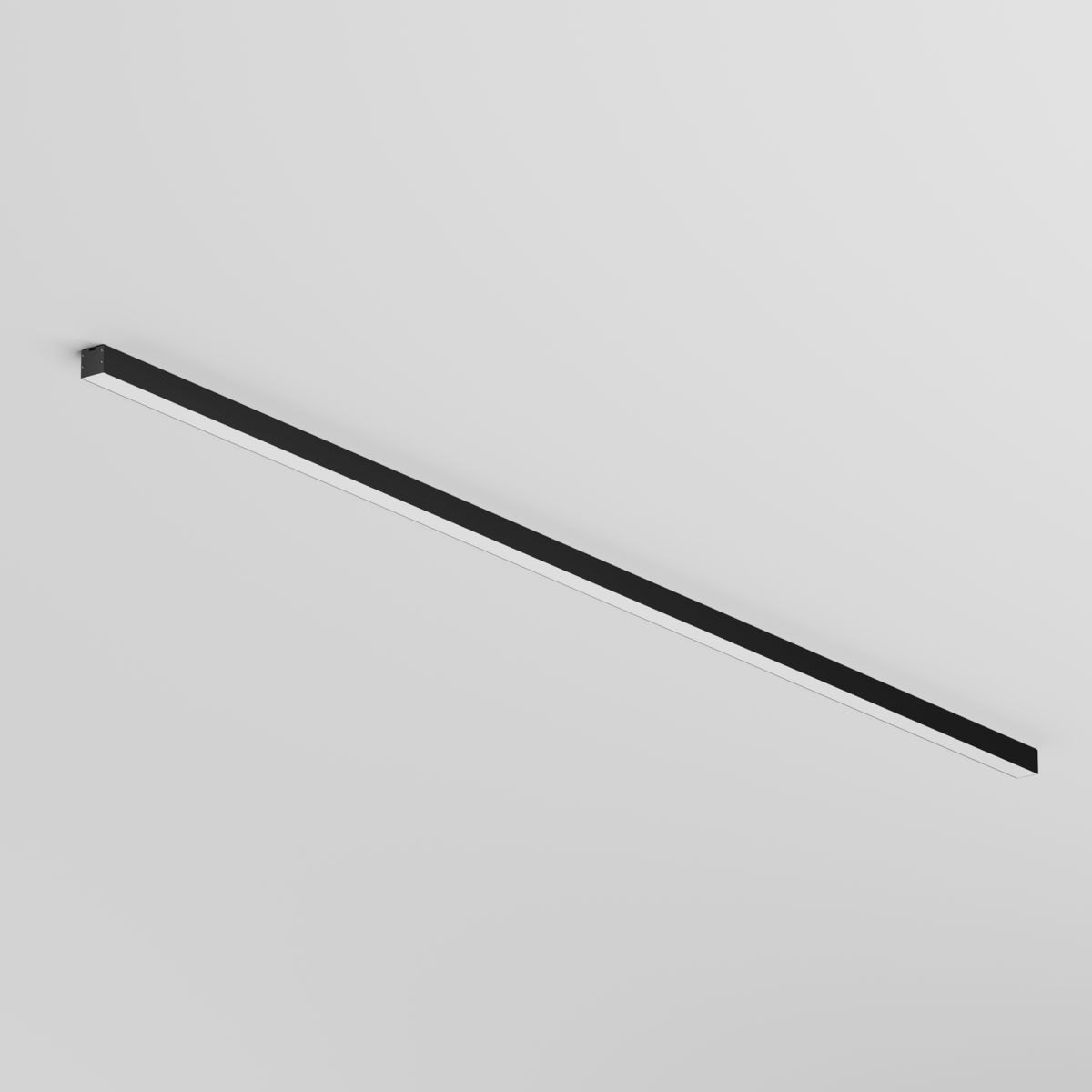Линейный накладной светильник Maytoni Technical 4000K 35x35 (Черный, 2 м) LL311016